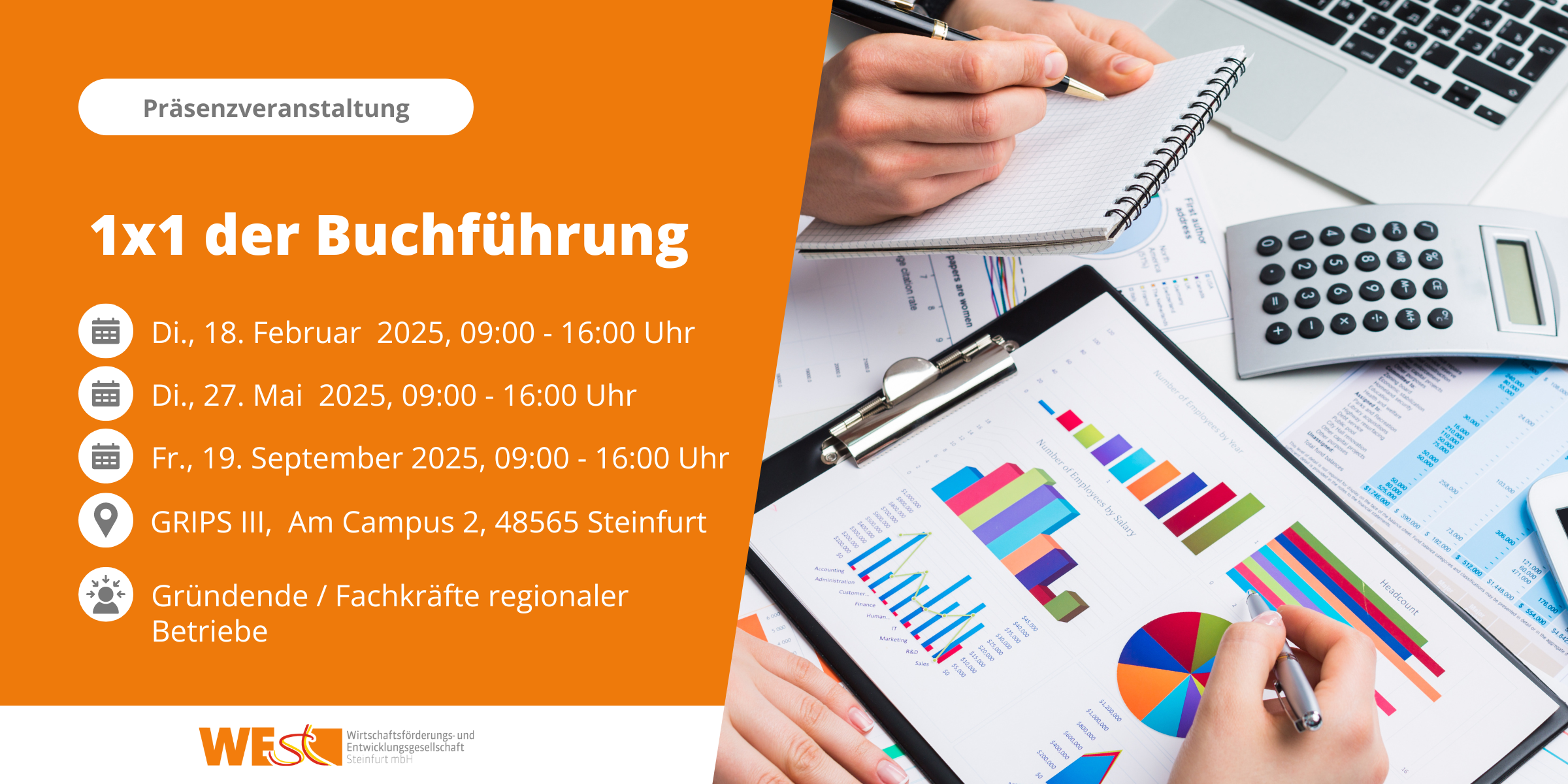 1X1 Buchführung Termine 2025